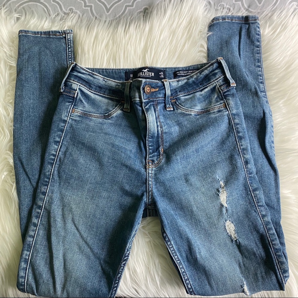 Hollister High-rise crop Jean legging size 1R